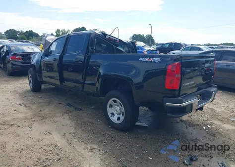 2021 Chevrolet Colorado 4Wd Long Box Wt из США, поврежденный, VIN 1GCGTBEN8M1102474